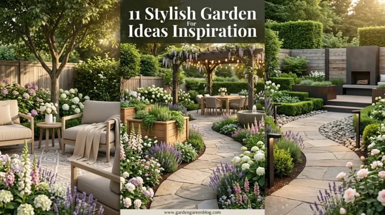11 Stylish Garden Ideas For Inspiration
