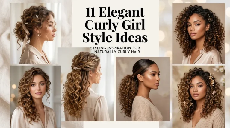 11 Elegant Curly Girl Style Ideas