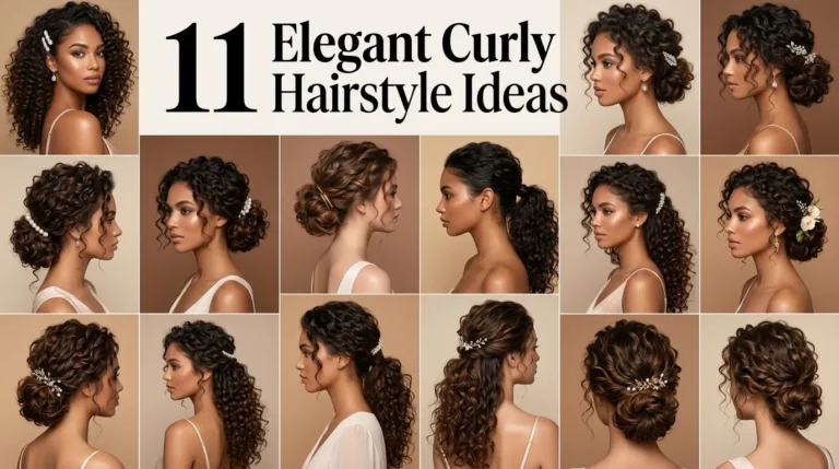 11 Elegant Curly Hairstyle Ideas