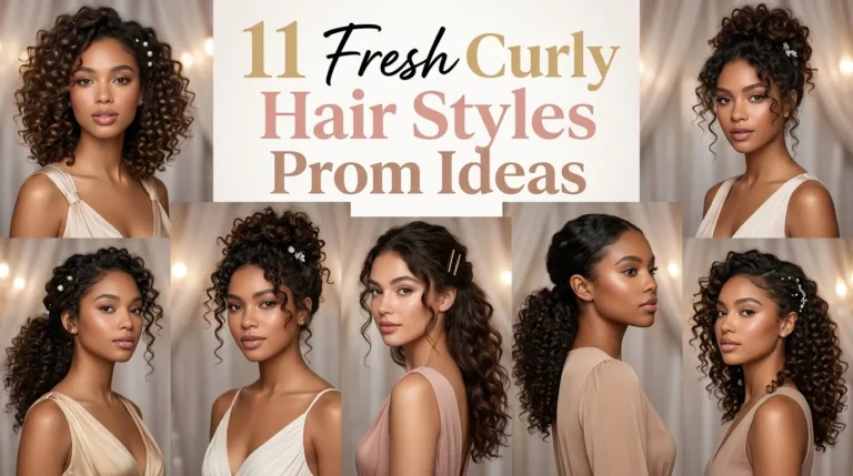 11 Fresh Curly Hair Styles Prom Ideas