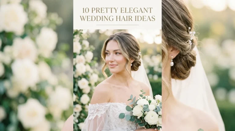10 Pretty Elegant Wedding Hair Ideas