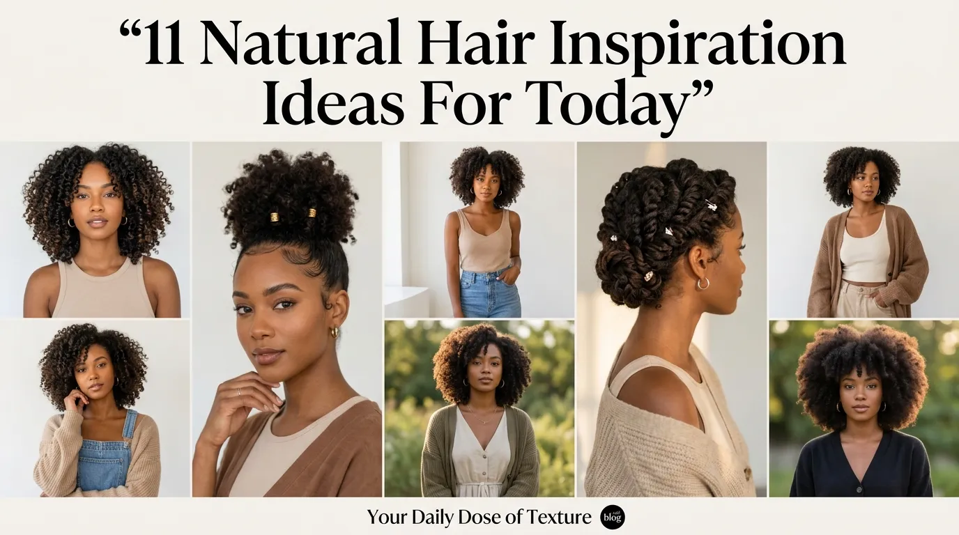 11 Natural Hair Inspiration Ideas For Today