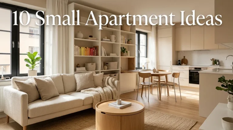 10 Small Apartment Ideas