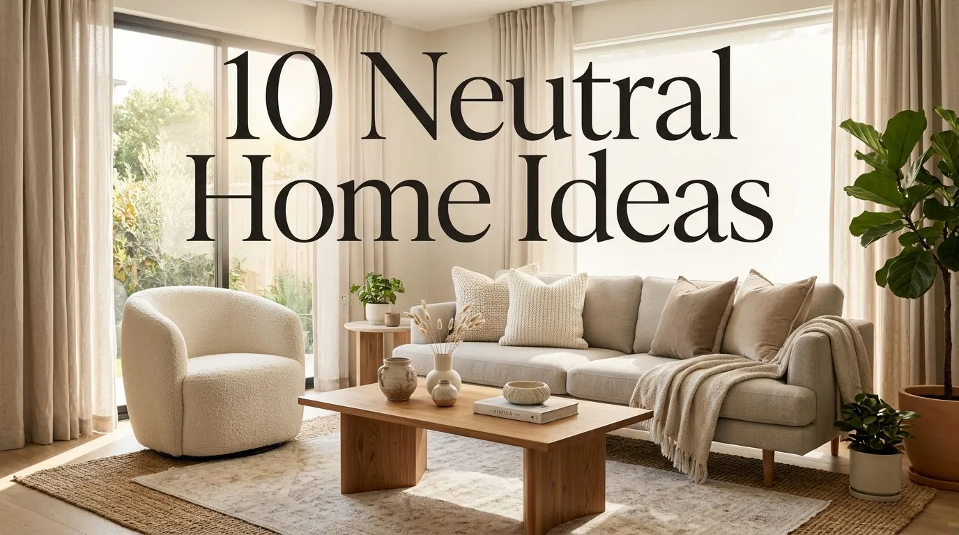 10 Neutral Home Ideas
