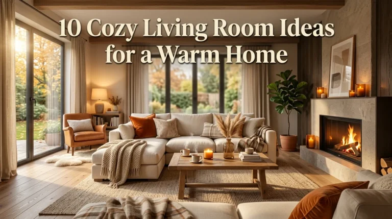 10 Cozy Living Room Ideas for a Warm Home