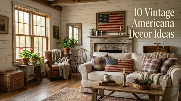 10 Vintage Americana Decor Cozy Farmhouse Look