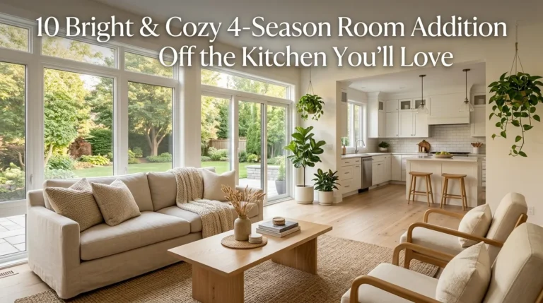 10 4 Season Room Addition Off Kitchen Bright Cozy Ideas