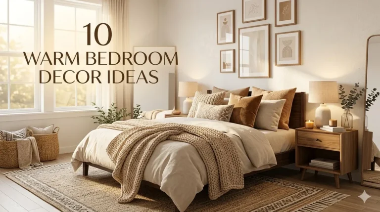 10 Warm Bedroom Decor Ideas