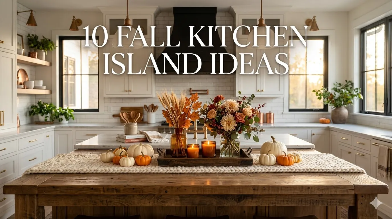 10 Fall Kitchen Island Ideas