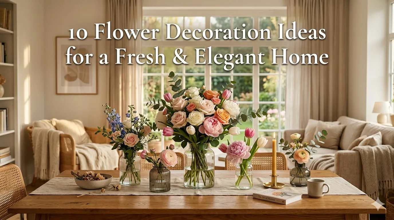 10 Flower Decoration Ideas 