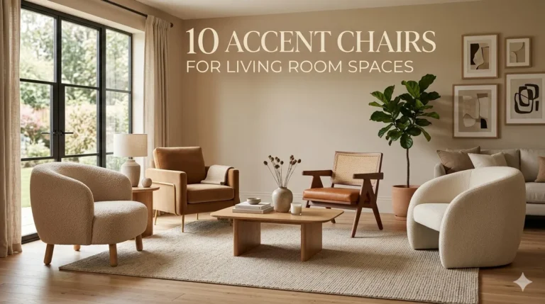 10 Accent Chairs For Living Room Spaces
