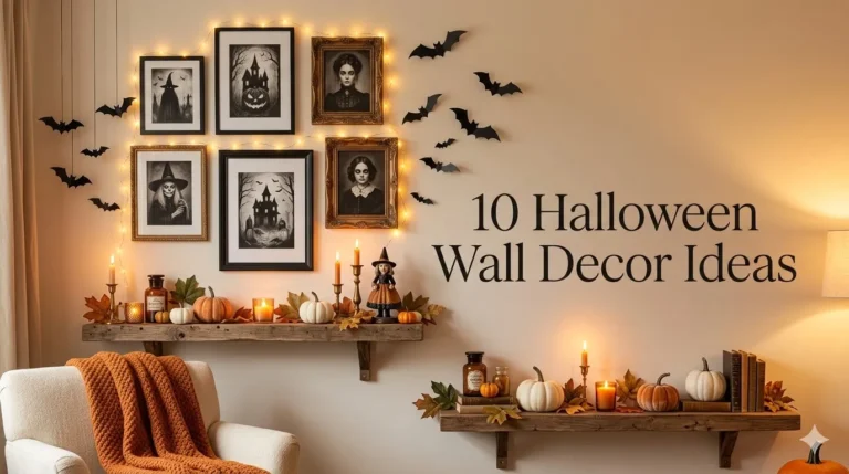 10 Halloween Wall Decor Ideas