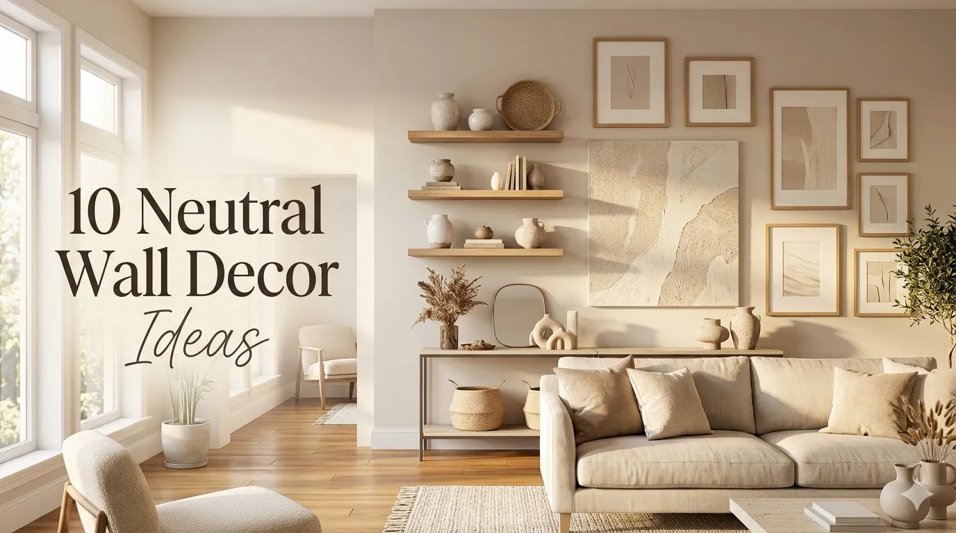 10 Neutral Wall Decor Ideas
