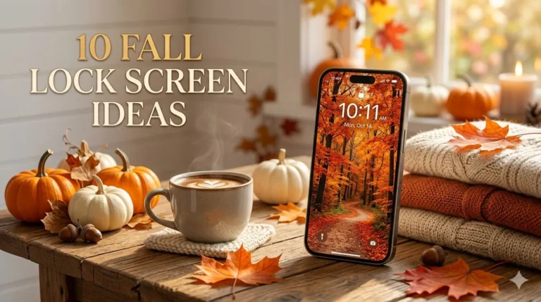 10 Fall Lock Screen Ideas
