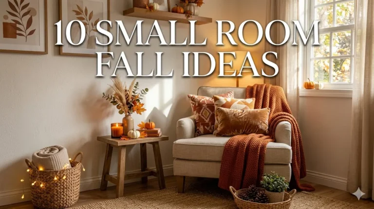 10 Small Room Fall Ideas