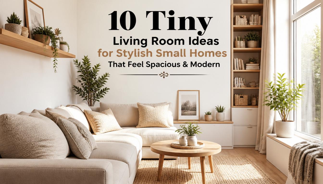10 Tiny Living Rooms Ideas for Stylish Small Homes