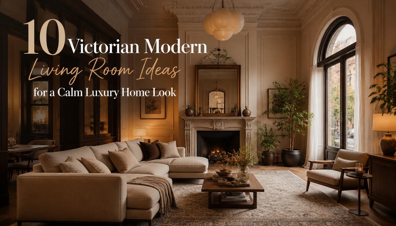 10 Living Room Victorian Modern Ideas for Calm Spaces