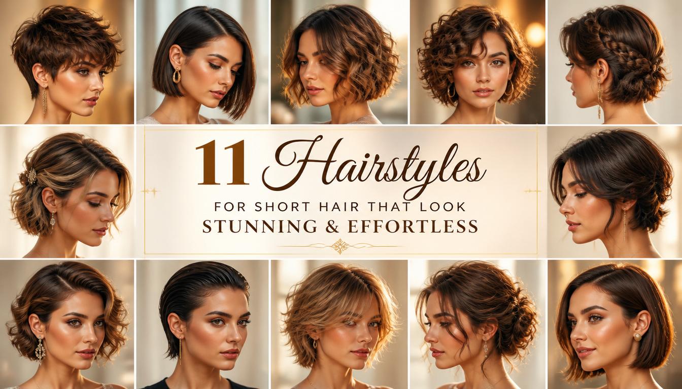 11 Hair Style For Party Short Hair Ideas You'll Love