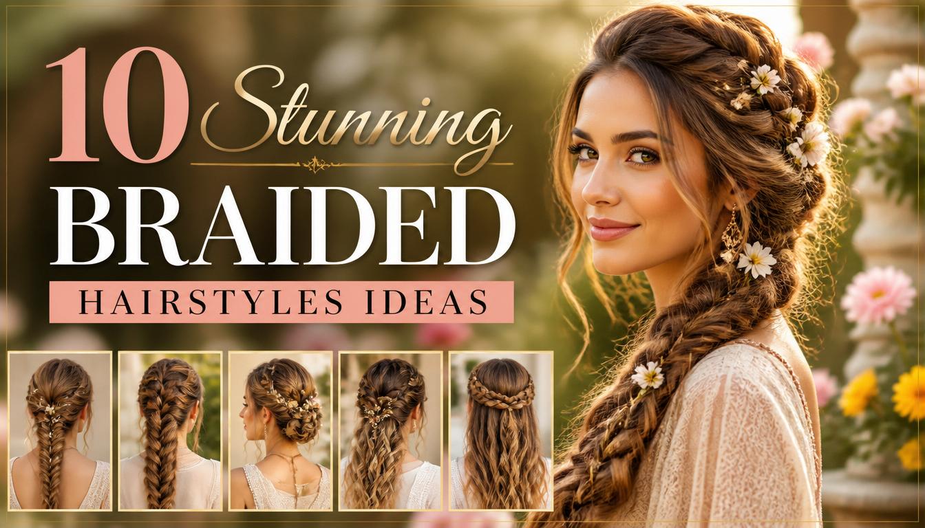 10 Stunning Braided Hairstyles Ideas