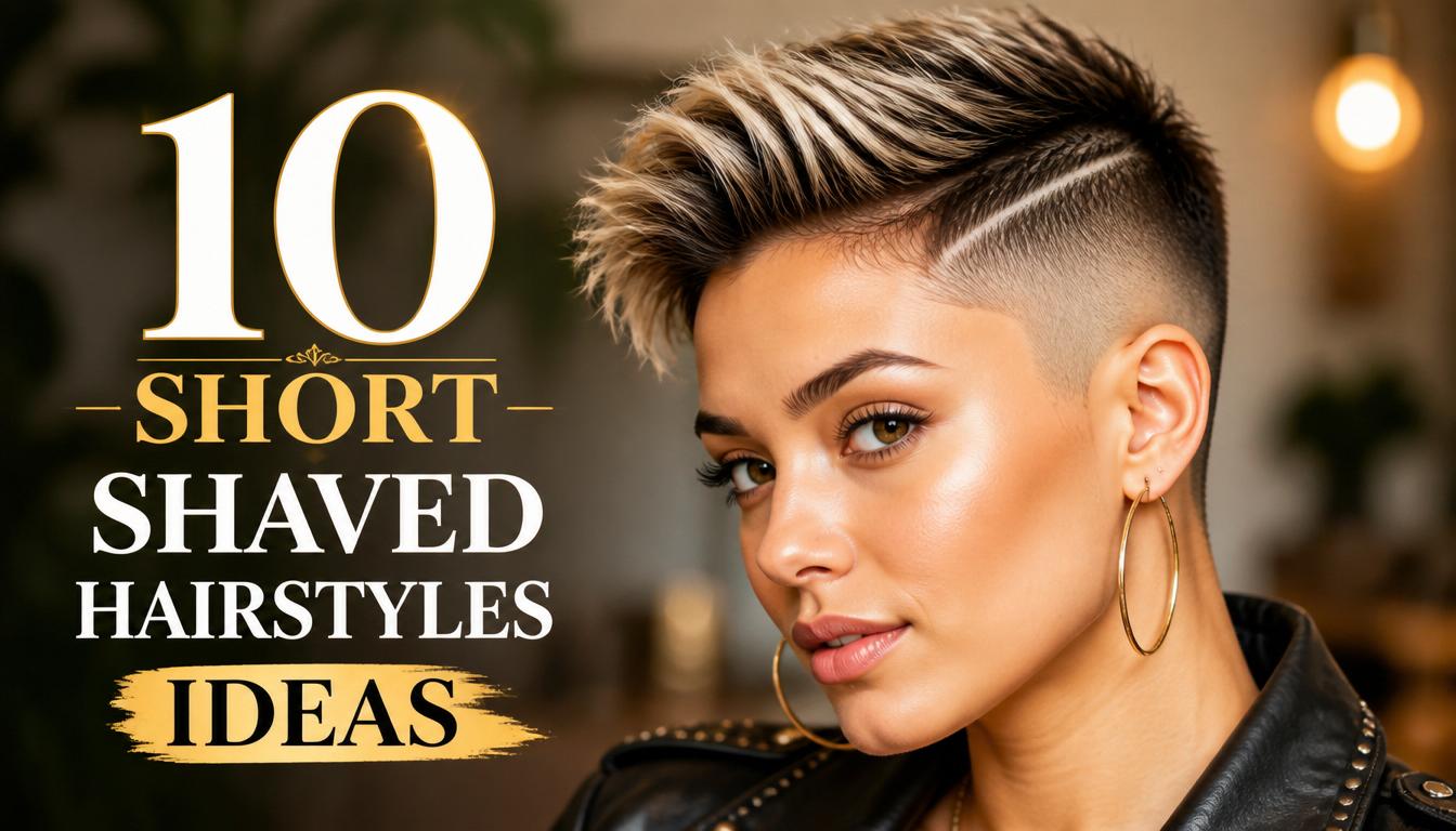 10 Short Shaved Hairstyles Ideas