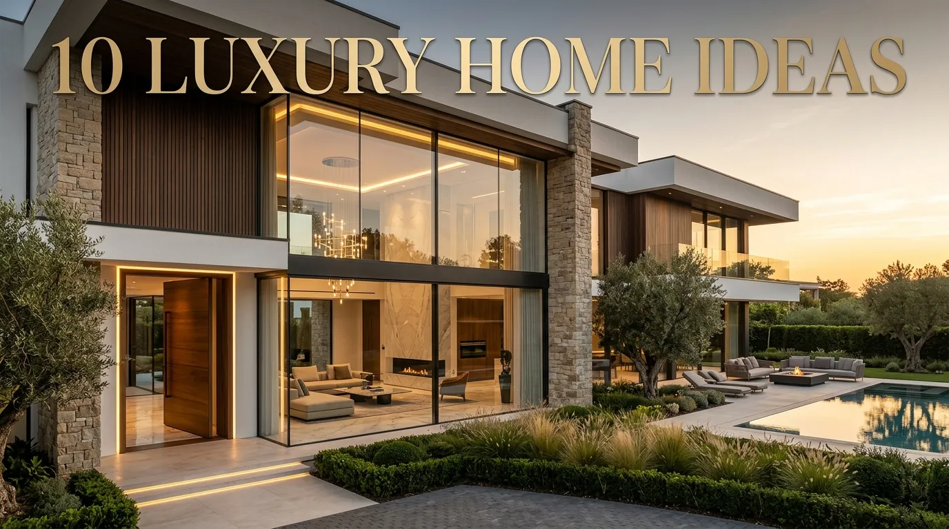 10 Luxury Home Ideas