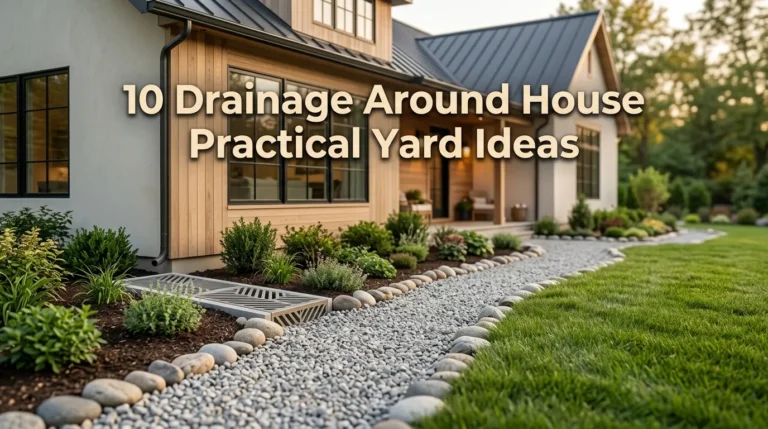 10 Drainage Around House Practical Yard Ideas