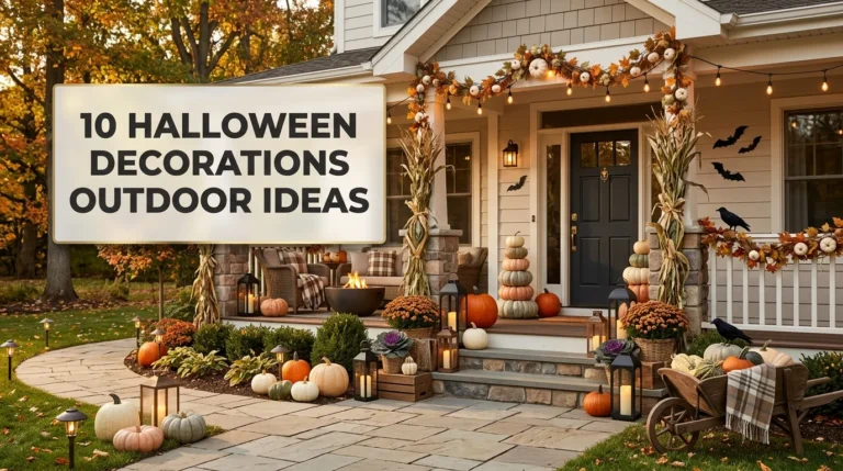 10 Halloween Decorations Outdoor Ideas