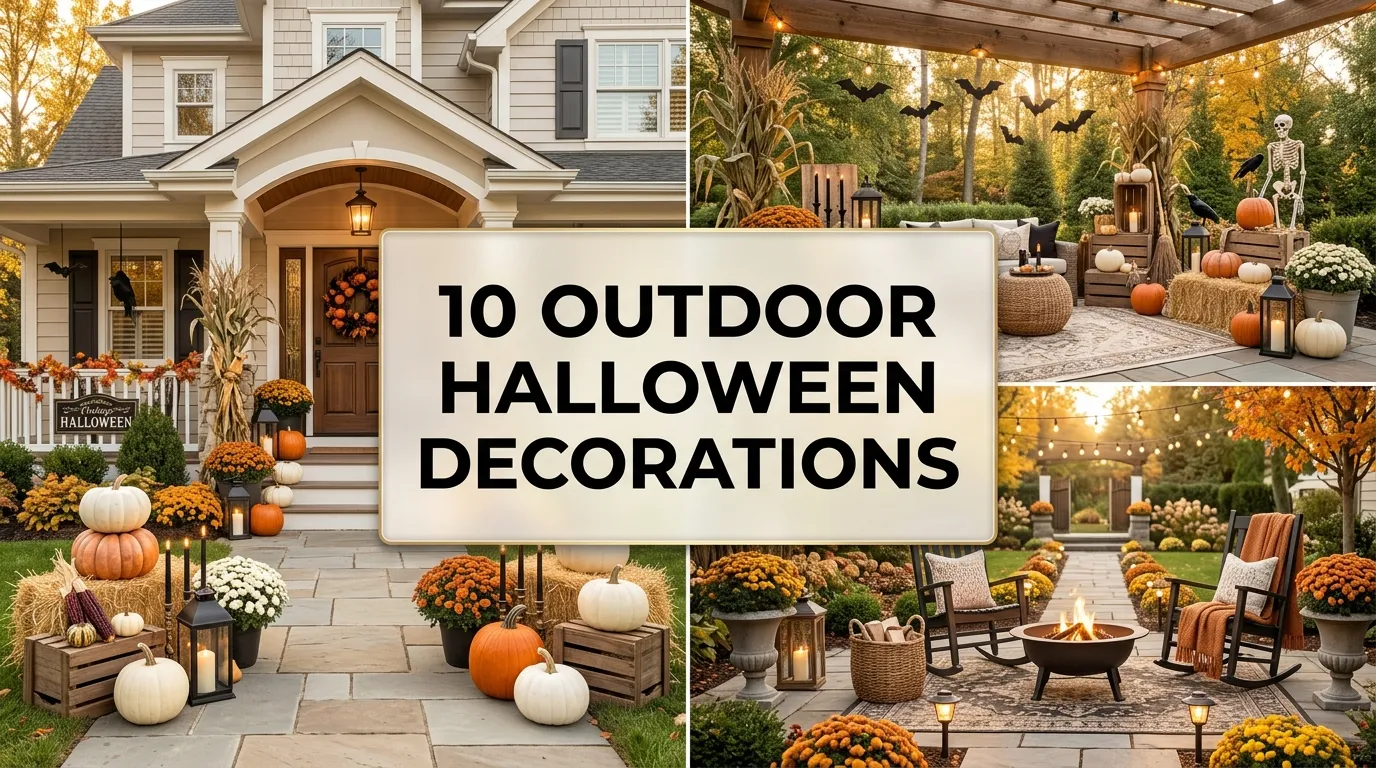 10 Outdoor Halloween Decorations