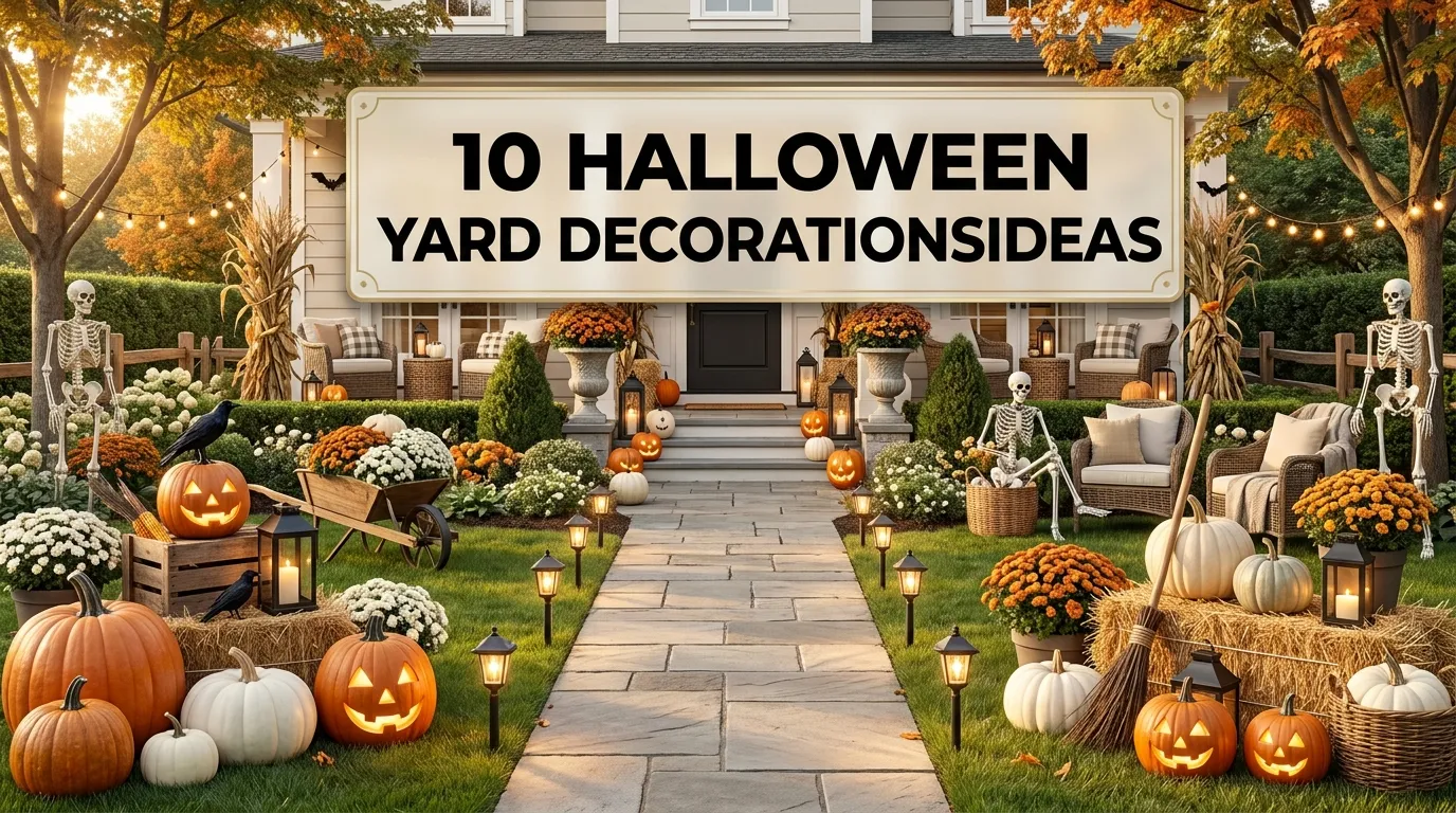 10 Halloween Yard Decorations Ideas