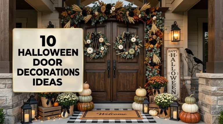 10 Halloween Door Decorations Ideas