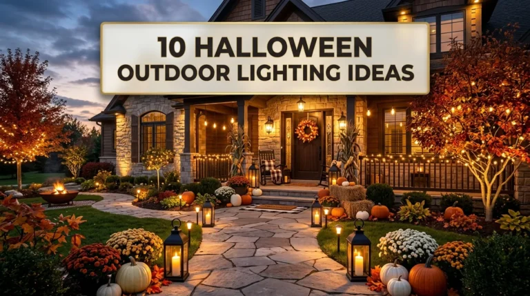 10 Halloween Outdoor Lighting Ideas