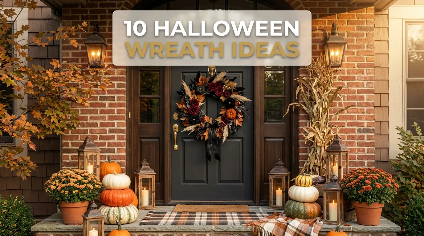 10 Halloween Wreath Ideas