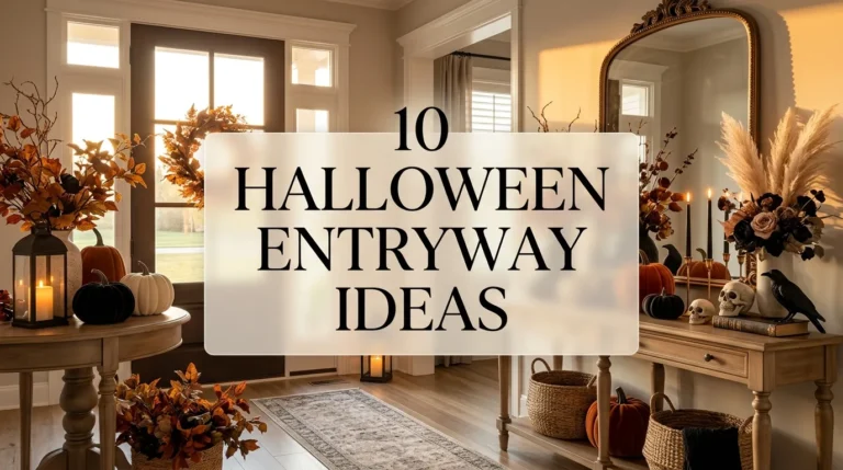 10 Halloween Entryway Ideas