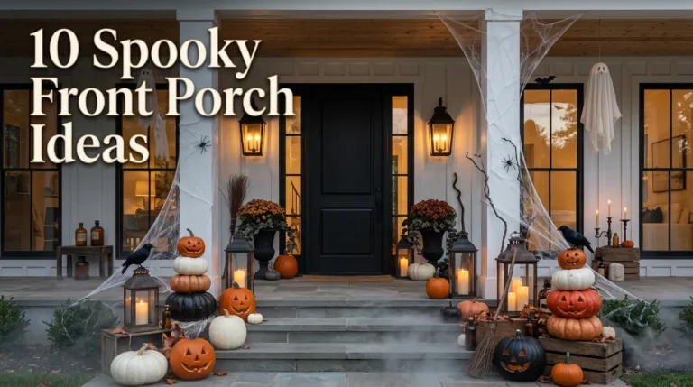 10 Spooky Front Porch Ideas