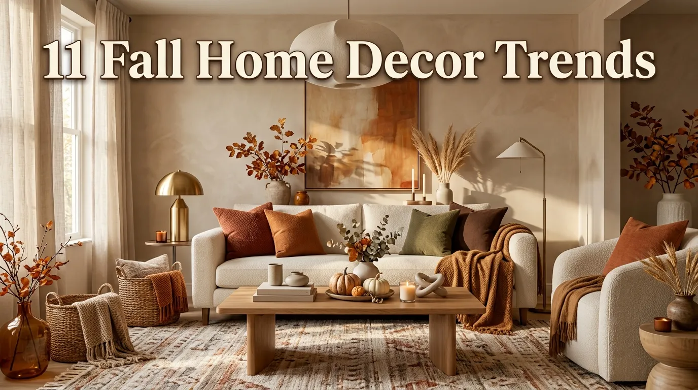 11 Fall Home Decor Trends