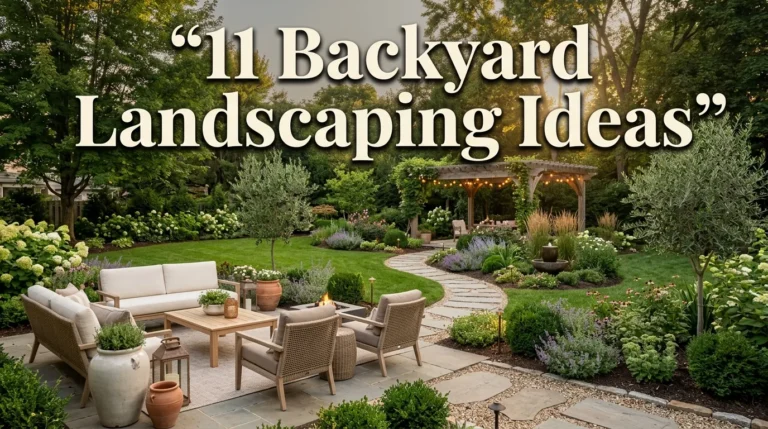 11 Backyard Landscaping Ideas