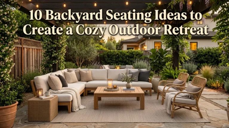 11 Backyard Landscaping Ideas to Create a Beautiful Outdoor Space A backyard doesn't have to be enormous or professionally designed to feel beautiful. The right landscaping can turn an ordinary patch of grass into a place that feels intentional, comfortable, and connected to the rest of your home. Good backyard landscaping starts with more than choosing attractive plants. Think about how you actually use the space. Do you want a lawn where children can play, a private garden for relaxing, a place for outdoor meals, or a low-maintenance landscape that looks good without demanding hours of work every weekend? I've noticed that the most successful yards usually have a combination of structure and softness. Trees, shrubs, pathways, fences, and retaining edges create the structure, while flowers, grasses, ground covers, and container plants soften those lines. Even a simple landscape becomes more interesting when plants are arranged at different heights and repeated throughout the yard. Another important consideration is your local growing environment. Sun exposure, drainage, soil, rainfall, mature plant size, and seasonal temperatures all affect whether a particular plant will thrive. A beautiful garden plan is much easier to maintain when it works with the conditions you already have. These 11 backyard landscaping ideas focus on practical ways to improve the appearance and function of outdoor spaces. You'll find ideas for layered planting, garden paths, privacy, low-maintenance yards, small spaces, raised beds, outdoor gathering areas, and natural-looking landscapes. You don't need to tackle the entire yard in one weekend. Start with one area, establish a clear purpose, and gradually build a landscape that feels natural to your home and lifestyle. Table of Contents 1. Layered Planting Combine trees, shrubs, flowers, grasses, and ground covers to create depth. 2. Garden Pathways Use pathways to connect different areas and give the backyard a stronger sense of structure. 3. Privacy Landscaping Create a more secluded outdoor space with trees, shrubs, grasses, and screening plants. 4. Native Planting Build a landscape around plants that are well suited to your local growing conditions. 5. Raised Garden Beds Add structure while creating practical areas for vegetables, herbs, flowers, or pollinator plants. 6. Natural Stone Edges Use stone to define planting beds, paths, patios, and changes in elevation. 7. Low-Maintenance Design Reduce ongoing work with thoughtful plant selection, mulch, hardscaping, and simple layouts. 8. Small Backyard Layout Make compact yards feel larger through scale, zoning, vertical planting, and clear pathways. 9. Cottage Garden Create a relaxed landscape filled with flowers, informal planting, and natural textures. 10. Outdoor Gathering Spaces Integrate seating, dining, shade, and planting so the landscape supports everyday outdoor living. 11. Layered Lighting Use landscape lighting to improve nighttime visibility while highlighting trees, paths, and garden features. 1. Layered Planting Quick Benefits Creates depth and visual interest Makes the yard feel more established Works with many landscape styles Helps define different garden areas Provides seasonal texture Why It Works One of the easiest ways to make a backyard landscape look thoughtfully designed is to vary plant height. A yard filled with plants of identical size can appear flat, while a combination of tall trees, medium shrubs, flowering plants, grasses, and low ground covers creates a much richer composition. Think of the planting area in layers. Taller plants form the background, medium-height shrubs create the middle layer, and smaller flowers or ground covers fill the foreground. This approach also allows you to create depth without adding many hardscape elements. How To Style It Start by identifying the tallest plants you want to keep or add. Trees and large shrubs should generally establish the overall framework. Then add medium-height shrubs and ornamental grasses. Finish the front edge with perennials, flowers, herbs, or ground covers. Try combinations such as: Small tree, hydrangea, and ground cover. Evergreen shrubs with ornamental grasses. Tall grasses behind flowering perennials. Shrubs mixed with seasonal flowers. Trees surrounded by woodland-style plants. Lavender with low-growing greenery. Roses layered with companion plants. Native shrubs with flowering perennials. Ornamental grasses surrounding a patio. Mixed foliage borders along a fence. Repeat a few plant varieties throughout the yard instead of using a different species in every location. Repetition creates visual continuity. 2. Garden Pathways Quick Benefits Connects different backyard areas Makes the landscape easier to navigate Adds structure Creates visual movement Can make a small yard feel larger Why It Works A pathway gives the eye somewhere to travel. It can lead from the back door to a garden, seating area, fire pit, shed, or secluded corner. You don't need an elaborate stone walkway. Gravel, stepping stones, brick, pavers, mulch, or natural stone can all create attractive paths. The shape also matters. A gentle curve can make a garden feel more relaxed, while straight lines suit modern and formal landscapes. How To Style It Consider these pathway ideas: Natural stone path through planting beds. Gravel walkway bordered with grasses. Large stepping stones across lawn. Brick path leading to a patio. Curved flagstone garden path. Wood-chip path through a garden. Stepping stones surrounded by ground cover. Paver walkway framed with shrubs. Narrow herb-garden pathway. Path leading toward a backyard bench. For a more natural appearance, soften the edges with plants rather than creating perfectly straight borders everywhere. 3. Privacy Landscaping Quick Benefits Creates a more secluded backyard Softens hard fencing Adds greenery Can reduce visual distractions Makes outdoor seating feel more comfortable Why It Works Privacy landscaping can make a backyard feel like a retreat. Instead of relying entirely on a tall fence, combine different layers of vegetation to create a softer visual barrier. Evergreens can provide year-round structure, while ornamental grasses and deciduous shrubs can add seasonal interest. Trellises with climbing plants are useful where horizontal space is limited. Before planting, check the mature height and spread of every species. A plant that looks appropriately sized at the garden center may eventually become much larger. How To Style It Try: Evergreen hedge along a property boundary. Tall ornamental grasses behind a patio. Layered shrubs around a seating area. Climbing vines on a trellis. Small trees framing a backyard. Mixed evergreen and flowering shrubs. Tall planters near a deck. Living privacy screen behind outdoor furniture. Layered plants along a fence. Small ornamental trees around a patio. Use varied heights instead of one uninterrupted wall of identical plants. This usually creates a softer and more natural effect. 4. Native Planting Quick Benefits Supports a locally appropriate landscape Can simplify plant selection Adds regional character Provides habitat for local wildlife Creates a more natural appearance Why It Works Plants that are naturally suited to your region can be a practical starting point when designing a backyard landscape. Local conditions such as rainfall, temperature, soil, and sunlight influence what will thrive. Native planting can also give a yard a stronger sense of place. A landscape in the Pacific Northwest will naturally look different from one in the Southwest or Southeast. Rather than selecting plants simply because they look attractive in photographs, research which varieties are suitable for your local conditions. How To Style It Build a planting palette around several compatible species rather than filling the yard with unrelated plants. Native flowering border. Pollinator-friendly planting bed. Native grasses around a patio. Regional shrub garden. Native woodland corner. Wildflower-inspired garden. Native plants around mature trees. Local flowering plants beside a pathway. Native ground-cover garden. Mixed native planting along a fence. Repeat native plants in several areas to create a cohesive landscape rather than keeping each variety confined to one isolated bed. 5. Raised Garden Beds Quick Benefits Creates organized planting areas Adds structure to open yards Works for vegetables and flowers Can improve accessibility Makes garden areas visually distinct Why It Works Raised beds can turn an ordinary backyard into a productive garden while also adding architectural structure. They are especially useful when you want to separate vegetables and herbs from ornamental planting. Wood, stone, composite materials, or other suitable construction materials can create the raised edges. The best location depends on what you're growing. Many vegetables and herbs need substantial sunlight, while some ornamental plants tolerate more shade. How To Style It Consider: Cedar raised beds for vegetables. Stone-edged herb beds. Raised flower beds along a fence. Compact raised beds in a small yard. L-shaped garden beds around a patio. Raised pollinator garden. Tiered beds on a sloped yard. Raised herb garden near an outdoor kitchen. Wooden beds surrounding a seating area. Mixed vegetable and flower beds. Keep the paths between beds wide enough for comfortable maintenance. A beautiful garden becomes frustrating if you can't easily reach the plants. 6. Natural Stone Edges Quick Benefits Defines planting areas Adds permanent structure Works with natural landscapes Helps organize irregular spaces Complements patios and pathways Why It Works Stone edging gives planting beds a visual boundary without making the landscape feel overly formal. Natural stone works particularly well when your yard already contains rock, brick, wood, or other earthy materials. You can use stone to separate lawn from planting beds, outline pathways, or create a transition around a patio. The goal isn't necessarily to make every stone identical. Slight variation can create a more organic appearance. How To Style It Try: River-rock garden borders. Large flat stones around flower beds. Natural stone edging around a patio. Stone border along a curved lawn. Gravel garden with larger stone accents. Stone steps through a sloped garden. Rock-edged perennial border. Stone outline around ornamental grasses. Natural rock border around a tree. Flagstone transition between lawn and patio. Choose stone that complements the existing exterior of your home. Matching every material isn't necessary, but the overall palette should feel connected. 7. Low-Maintenance Design Quick Benefits Reduces routine gardening work Makes the landscape easier to manage Can conserve resources Works for busy homeowners Creates a cleaner overall layout Why It Works A low-maintenance backyard doesn't have to look bare. The secret is choosing the right balance of plants, hardscape, mulch, and usable lawn. Grouping plants according to similar growing needs can make watering and maintenance easier. Mulch can also help cover exposed soil and create a finished appearance. Hardscape elements such as patios, pathways, gravel areas, and seating zones can reduce the amount of lawn that needs regular mowing. How To Style It Gravel garden with drought-tolerant plants. Mulched perennial beds. Evergreen foundation planting. Ornamental grasses around a patio. Small lawn surrounded by shrubs. Gravel seating area. Perennial garden with repeated plants. Simple shrub border. Container garden beside a patio. Low-maintenance ground covers. Don't choose plants solely because they're marketed as low-maintenance. Every plant still has specific requirements, so match your selections to your site's conditions. 8. Small Backyard Layout Quick Benefits Maximizes limited space Creates useful outdoor zones Makes the yard feel less crowded Uses vertical space Helps furniture fit more naturally Why It Works Small backyards benefit from clear organization. Instead of trying to fit a full-size patio, dining set, fire pit, garden, and lawn into a limited area, decide which functions matter most. A compact seating area can sit against one edge, while vertical planting adds greenery without using valuable floor space. Scale is particularly important. Oversized furniture can make a small yard feel cramped, while appropriately sized pieces leave room for circulation. How To Style It Try: Compact patio with two chairs. Small round dining table. Corner seating arrangement. Vertical garden along a fence. Narrow planting bed around the perimeter. Built-in bench along a wall. Small gravel courtyard. Compact fire feature with limited seating. Foldable outdoor furniture. Raised planters around a tiny patio. Keep the center of the yard relatively open when possible. A visible stretch of floor or lawn can make the entire space feel larger. 9. Cottage Garden Quick Benefits Creates a relaxed appearance Adds abundant seasonal color Works with informal architecture Encourages varied planting Feels personal and welcoming Why It Works Cottage gardens are appealing because they don't depend on perfect symmetry. Flowers, herbs, shrubs, and grasses can mingle together to create an informal landscape with plenty of texture. The look works particularly well around older homes, natural stone, wood fences, and relaxed outdoor seating. Rather than planting in rigid rows, allow compatible plants to overlap visually. Different bloom times can also help the garden remain interesting throughout the growing season. How To Style It Mixed flower border beside a path. Roses with companion flowers. Lavender-lined walkway. Cottage-style herb garden. Flower-filled fence border. Climbing plants around a garden gate. Informal perennial bed. Wildflower-inspired planting area. Cottage garden around a bench. Mixed flowers surrounding a small tree. Use repeated colors throughout the planting rather than selecting every flower color available. This keeps an abundant garden from looking chaotic. 10. Outdoor Gathering Spaces Quick Benefits Combines landscaping with everyday living Creates a destination in the yard Encourages outdoor entertaining Makes patios feel integrated Provides a reason to use the landscape Why It Works A backyard feels more complete when landscaping supports how you want to use it. A patio surrounded by planting beds feels much more connected to the garden than a bare concrete slab. Plants can frame seating areas, soften hard edges, provide shade, and create visual separation from the rest of the yard. You can also create multiple small zones rather than one large outdoor room. How To Style It Try: Patio surrounded by flowering borders. Dining area framed by planters. Fire pit surrounded by ornamental grasses. Garden bench beneath a tree. Outdoor kitchen beside herb beds. Pergola surrounded by climbing plants. Gravel lounge area with shrubs. Seating area beside a water feature. Patio framed by small trees. Outdoor dining area near a garden. Think about the view from inside the house too. A beautiful seating area or planting bed visible through a window can make the landscape feel connected to your interior. 11. Layered Lighting Quick Benefits Improves nighttime visibility Highlights landscape features Extends backyard use into evening Adds atmosphere Helps define pathways and gathering zones Why It Works Good landscape lighting is about more than placing a bright light in the middle of the yard. Layered lighting allows different areas to serve different purposes. Path lights can guide movement, while subtle uplighting can highlight trees or architectural features. Warm lighting around seating areas creates a more comfortable atmosphere. Avoid making every part of the yard equally bright. Contrast can make the landscape feel more natural and visually interesting. How To Style It Low pathway lights along a garden path. Uplighting beneath mature trees. Soft lighting around a patio. Subtle lights along stone edges. Warm lights around a pergola. Small lights near raised beds. Lighting around a water feature. Step lighting on outdoor stairs. Accent lights near ornamental grasses. Warm wall lighting beside a patio. Use outdoor-rated fixtures and follow appropriate installation practices. If you're installing permanent electrical landscape lighting, professional installation may be appropriate depending on the system and local requirements. Frequently Asked Questions What is the easiest way to improve backyard landscaping? Start by defining one clear area, such as a seating zone, planting bed, or pathway. Clean up overgrown areas, establish a simple border, add a few appropriately sized plants, and repeat those plants elsewhere for continuity. You don't need to redesign the entire yard at once to make a noticeable difference. How can I make my backyard look landscaped on a budget? Focus on structure first. Clearly defined planting beds, mulch, simple pathways, grouped containers, and strategically placed plants can create a finished appearance without a major investment. Reusing existing materials and dividing plants when appropriate can also help stretch a landscaping budget. What plants are best for backyard landscaping? There isn't one universally best plant. The right choices depend on your climate, soil, sunlight, drainage, and the amount of maintenance you're comfortable with. Native and regionally appropriate plants are often a useful starting point because they are suited to local growing conditions. How do I make a small backyard look bigger? Use appropriately scaled furniture, keep pathways clear, and avoid dividing the yard into too many small sections. Vertical planting can add greenery without taking floor space, while a consistent material palette can make separate areas feel visually connected. Keeping some open space visible can also create a stronger sense of depth. How can I create backyard privacy naturally? Layer trees, shrubs, ornamental grasses, climbing plants, and trellises rather than relying on one type of plant. Evergreen species can provide year-round structure, while deciduous plants add seasonal variation. Always check mature plant dimensions and local growing conditions before planting. What is a low-maintenance backyard landscape? A low-maintenance landscape generally combines plants suited to the site's conditions with mulch, efficient irrigation where appropriate, and practical hardscape areas. Repeating a smaller selection of compatible plants can simplify maintenance compared with managing many unrelated species. How should I plan a backyard landscape? Begin by measuring the space and observing sunlight, drainage, existing trees, views, and access points. Decide how you want to use the yard, then establish major zones such as seating, dining, lawn, gardens, or pathways. Add larger structural elements first and smaller plants and decorative details afterward. Conclusion A beautiful backyard landscape doesn't happen simply because you add more plants. It comes from creating a thoughtful relationship between planting, pathways, hardscaping, privacy, lighting, and the way you actually use the space. Start with the structure. Define a pathway, create a planting border, establish a seating area, or add privacy where you need it most. Once those elements are in place, layer in shrubs, flowers, grasses, trees, containers, and other details. If you're working with a small backyard, focus on scale and function. If you have a larger yard, use repeated plants and materials to make the space feel connected rather than dividing it into unrelated sections. And remember that landscaping is a gradual process. Trees and shrubs change size, gardens mature, and your preferences may evolve. You don't need to achieve a finished landscape immediately. Choose one idea that solves a real problem in your yard and begin there. With thoughtful planning and a few well-selected elements, even an ordinary backyard can become a beautiful outdoor space that feels natural, useful, and distinctly yours. Related Articles 12 Backyard Decor Ideas for a Cozy Outdoor Space 15 Small Backyard Ideas for Stylish Outdoor Living 21 Low-Maintenance Landscaping Ideas for Busy Homeowners 17 Patio Landscaping Ideas to Transform Your Outdoor Space 20 Easy Garden Projects for Beginners Pinterest Image Prompts 1. Layered Planting Image Description: A beautiful American backyard with layered landscaping featuring a mature small tree in the background, medium evergreen shrubs, ornamental grasses, flowering perennials, and low ground covers. A natural stone pathway curves through the planting beds toward a comfortable seating area. Soft morning sunlight, lush realistic foliage, natural wood and stone textures, sophisticated residential landscape photography, vertical Pinterest composition. 2. Garden Pathways Image Description: A charming backyard garden pathway made from irregular natural flagstones winding through layered greenery, flowering perennials, ornamental grasses, and low ground cover. The path leads toward a small wooden bench beneath a mature tree. Warm afternoon light creates gentle shadows across the stones and foliage. Realistic American garden setting, natural earthy palette, professional landscape photography, vertical Pinterest format. 3. Privacy Landscaping Image Description: A secluded backyard seating area surrounded by layered evergreen shrubs, tall ornamental grasses, flowering plants, climbing vines, and small ornamental trees. A comfortable neutral outdoor sofa sits behind the natural privacy planting. Soft late-afternoon sunlight filters through the foliage, creating a peaceful retreat. Realistic plants and landscape textures, sophisticated residential design, vertical Pinterest-worthy photography. 4. Native Planting Image Description: A natural American backyard landscape filled with regionally appropriate native flowering plants, grasses, shrubs, and small trees arranged in relaxed layers. A simple stone pathway runs through the garden toward a rustic wooden bench. The planting has varied textures and seasonal colors without looking overly formal. Soft natural daylight, realistic botanical detail, environmentally inspired landscape photography, vertical Pinterest composition. 5. Raised Garden Beds Image Description: A productive backyard garden featuring several cedar raised beds filled with vegetables, herbs, flowers, and pollinator-friendly plants. Natural gravel pathways separate the beds, while a wooden fence and mature greenery provide a warm backdrop. Soft morning sunlight illuminates the plants and wood textures. Realistic American backyard garden, organized yet welcoming atmosphere, professional lifestyle photography, vertical Pinterest format. 6. Natural Stone Edges Image Description: A beautifully landscaped backyard with natural stone edging surrounding curved planting beds filled with ornamental grasses, flowering perennials, shrubs, and ground covers. A flagstone patio sits nearby with comfortable outdoor furniture. Warm earthy colors, realistic stone and plant textures, soft golden-hour lighting, sophisticated residential landscaping, professional vertical Pinterest photography. 7. Low-Maintenance Design Image Description: A stylish low-maintenance American backyard featuring a gravel garden, drought-tolerant ornamental grasses, evergreen shrubs, mulch-covered planting beds, and a compact paved seating area. The design uses repeated plant varieties and simple clean lines. Warm afternoon sunlight highlights the natural stone and foliage. Realistic modern landscape photography, understated earthy palette, vertical Pinterest-worthy composition. 8. Small Backyard Layout Image Description: A compact urban backyard designed with a small round dining table, two comfortable chairs, a narrow planting border, vertical greenery along a wooden fence, and a simple stone pathway. The center remains open to make the yard feel spacious. Soft natural daylight, realistic textures, modern American outdoor living, carefully scaled landscaping, professional vertical Pinterest photography. 9. Cottage Garden Image Description: A romantic cottage-style backyard garden filled with roses, lavender, flowering perennials, herbs, ornamental grasses, and climbing plants surrounding a natural stone pathway. A weathered wooden bench sits beneath a mature tree. Soft golden-hour light creates a relaxed and abundant atmosphere. Natural colors, realistic flowers and textures, charming American cottage garden aesthetic, vertical Pinterest composition. 10. Outdoor Gathering Spaces Image Description: A sophisticated backyard patio surrounded by layered flowering borders, ornamental grasses, small trees, and natural stone planting beds. A comfortable outdoor sectional and dining table create distinct gathering areas beneath a simple pergola covered with greenery. Warm evening light, realistic landscaping and furniture textures, inviting American outdoor living space, professional vertical Pinterest photography. 11. Layered Lighting Image Description: A beautiful backyard landscape at dusk featuring subtle pathway lights, warm uplighting beneath mature trees, soft lighting around a stone patio, and gentle illumination near ornamental grasses and garden beds. The lighting creates depth without making the yard overly bright. Cozy evening atmosphere, realistic residential landscaping, warm natural tones, sophisticated professional photography, vertical Pinterest-worthy composition. SEO Elements Slug backyard-landscaping-ideas Meta Description 11 backyard landscaping ideas for beautiful outdoor spaces, including layered planting, garden paths, privacy, native plants, lighting, and small-yard designs. Tags backyard landscaping ideas backyard landscape design backyard landscaping landscaping ideas backyard garden ideas small backyard landscaping backyard garden design low maintenance landscaping backyard privacy ideas native plant landscaping garden pathway ideas backyard planting ideas outdoor living ideas backyard makeover ideas cottage garden ideas raised garden bed ideas backyard patio landscaping landscape lighting ideas garden design ideas residential landscaping