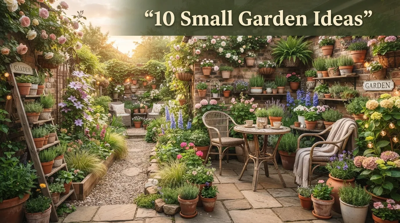 10 Small Garden Ideas