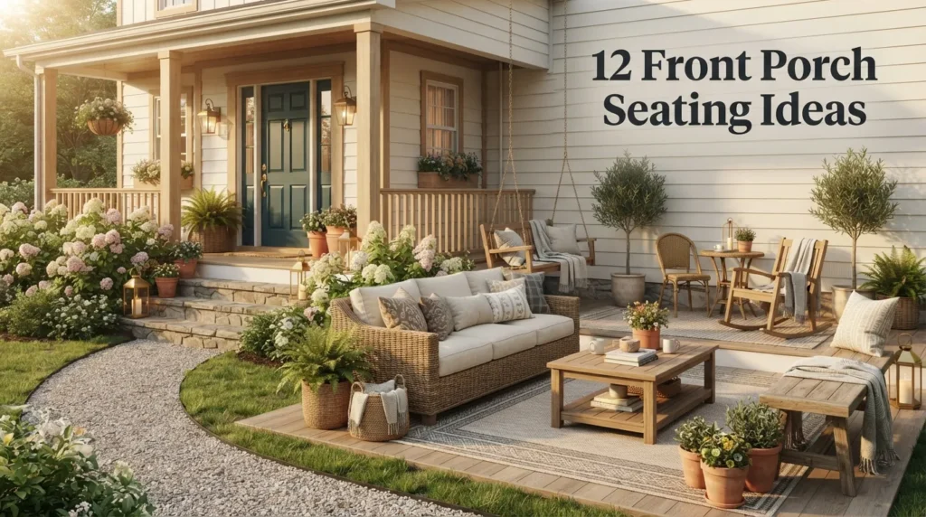 12 Front Porch Seating Ideas