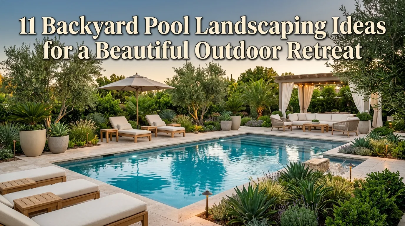 11 Backyard Pool Landscaping Ideas for a Beautiful Outdoor Retreat