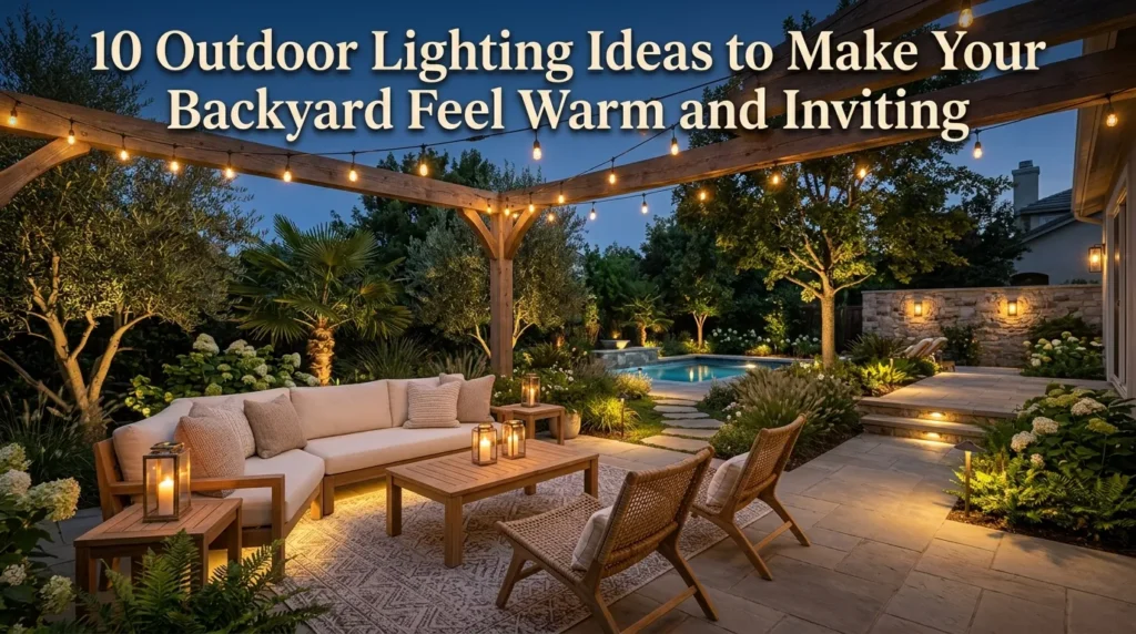 10 Outdoor Lighting Ideas to Make Your Backyard Feel Warm and Inviting